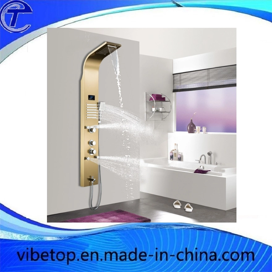 Stainless Steel Rain Waterfall Bathroom Shower Panel