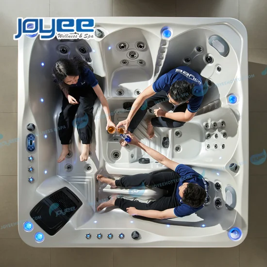 Joyee 5 personnes Balboa luxe acrylique bain à remous extérieur massage SPA bain à remous