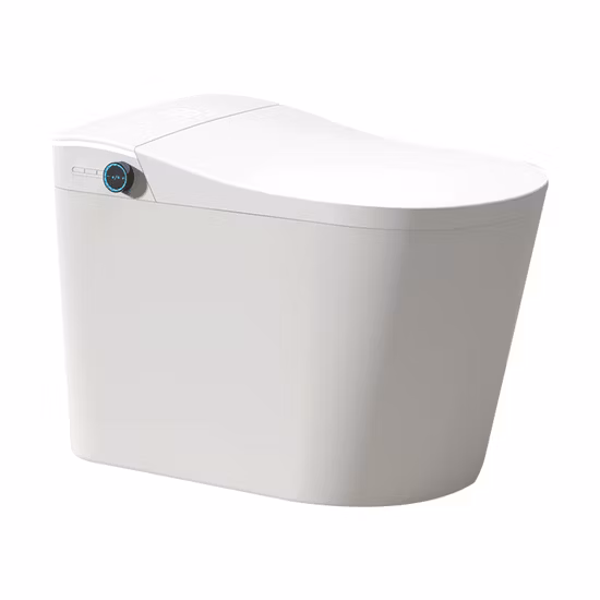 Capteur autonettoyant, toilettes intelligentes, chasse d'eau automatique, télécommande, toilettes intelligentes chauffées Inodoros avec siège chaud