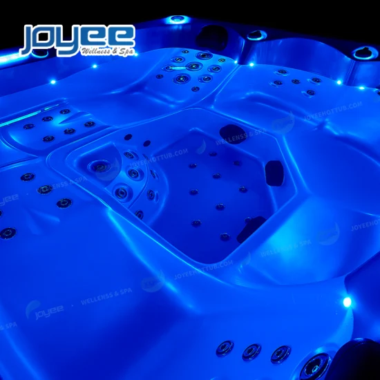 Joyee 5 personnes jardin familial Balboa jacuzzi extérieur piscine SPA